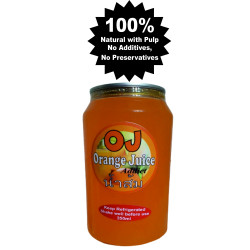 100% Orange Fruit Juice Canned 350ml